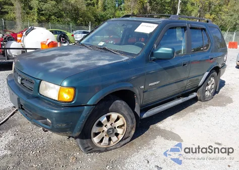 1998 Honda Passport Ex/Lx from USA, damaged, VIN 4S6CM58W2W4404123